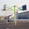 Square pipe buried a two-way basketball GLQ-011 